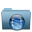 Blue Folder Remote Icon 32x32 png